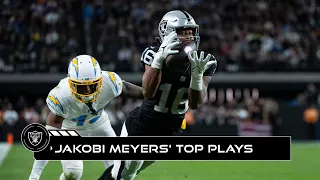 Jakobi Meyers’ Top Plays From the 2023 Season | Highlights | Raiders