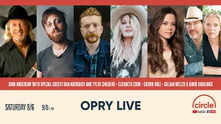 Opry Live - John Anderson with guests & Elizabeth Cook, Sierra Hull, Gillian Welch & David Rawlings