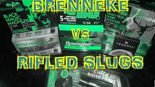 Smoothbore Shotgun Rifled Slug ACCURACY: Carlson's  RIFLED CHOKE pt2