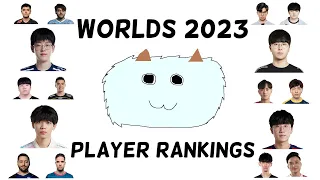 Poro's Worlds 2023 Player Rankings