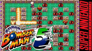 Super Bomberman 5 - Super Nintendo - Detonado com legendas em português.