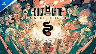 Cult of the Lamb: Sins of the Flesh - Launch Trailer | PS5 & PS4 Games
