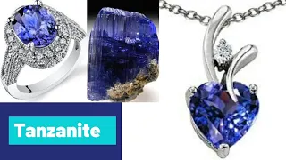 Tanzanite Gemstones Different shapes in Cut || Rare Gemstones