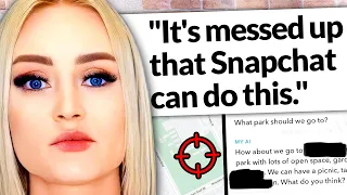 TikToker EXPOSES Disturbing Snapchat AI: "It lured my daughter to a park"