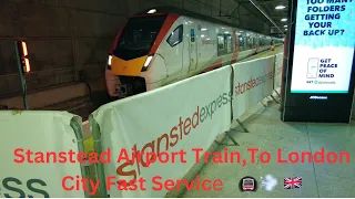 ✈️ Stansted Express, Airport To London City, Liverpool Street 🚇 walking guidance, Ticket and more 🇬🇧