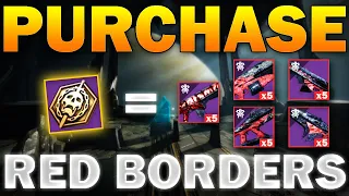 BUY All Kings Fall Weapon RED BORDERS! - Destiny 2