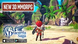 Draconia Saga Mobile Gameplay - 3D MMORPG on Android and iOS