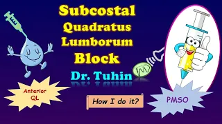 Subcostal QL Block I Anterior Quadratus Lumborum block - Subcostal Approach I Modified Subcostal QLB
