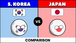 South Korea VS Japan country comparison|country comparison 2024| Info__data