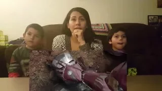 Marvel's Captain America: Civil War - Trailer 2 Cynthia's Reaction