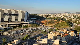 Nossa Arena MRV - GALÃOO DE AÇO  & NOVA ETAPA DE GRAFITES ? ..está ao vivo!