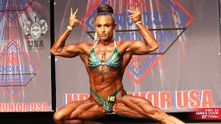 NPC Junior USA: Women Bodybuilding and more.  Prejudge and Finals (NO AUDIO) FTVideo com