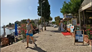 Walk in Datça City Center Turkey 2020 [4k]