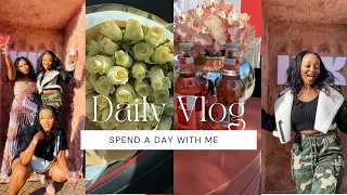 Vlog| Spend a day with me|Went to Kux event |Ended up at a Chinese party 😂|Got my gal flowers