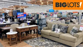 BIG LOTS KITCHEN TABLES SOFAS ARMCHAIRS HOME DECOR FURNITURE SHOP WITH ME SHOPPING STORE WALKTHROUGH