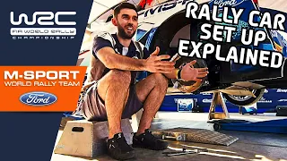 WRC Rally Engineer explains World Rally Car set up : M-Sport Ford World Rally Team