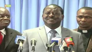 Raila Meets Clergy Over Church Row And Politics
