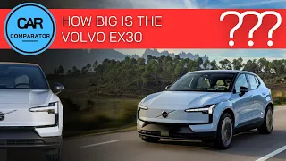 The Volvo EX30: Big or Smal?? | Dimensions compared to 17 other electric cars!