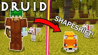 Become the MYSTICAL DRUID RPG Class in Minecraft with Command Blocks