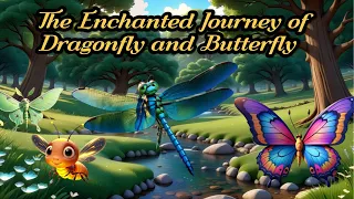 The Enchanted Journey of Dragonfly and Butterfly |English Story | Bedtime Story