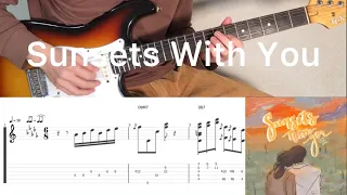 Cliff, Yden - Sunsets With You (guitar cover with tabs & chords)