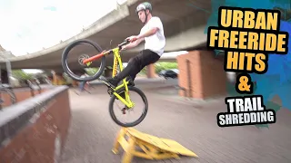 SICK URBAN MTB FREERIDE HITS AND FULL SPEED TRAIL SHREDDING!