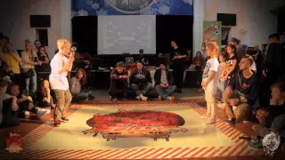 FUSE THE FLOOR | Вадим Абрамов vs Лиза По | Hiphop KIDS 14｜