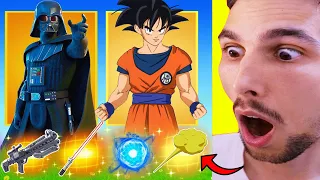 LA RANDOM BOSS CHALLENGE di GOKU su FORTNITE!!