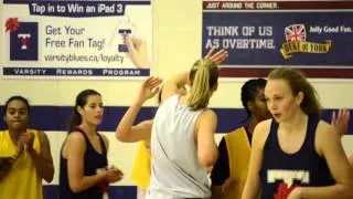 University of Toronto Varsity Blues Women's Basketball Training Camp 2013-14