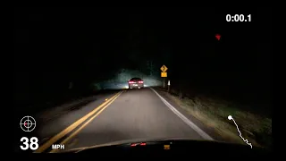 BMW 128i Chasing Honda Prelude on the Touge