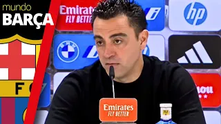 XAVI en rueda de prensa tras El CLÁSICO: 'Esperaba más del árbitro' – BARÇA cae ante REAL MADRID