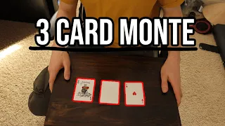3 CARD MONTE - Tutorial To Fool Your Spectators