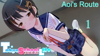 Stereotypical School Day? || Tokyo School Life [AOI'S ROUTE] - Part 1