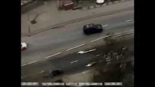 Police Chase In London, England, March 25, 1997