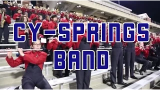 Cy-Springs High School Football Game: Band