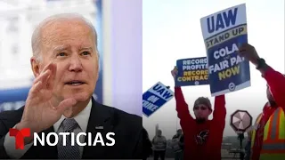 Biden habla de la huelga en GM, Ford y Stellantis