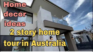 Australian home tour | 2 story house tour | double story home tour | display home tour | home decor