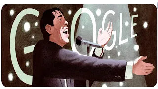 Жак Брель, Google Doodle, Celebrating Jacques Brel,бельгийский певец , не покидайте меня,Le Far West