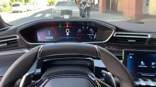 NEW PEUGEOT 508 GT WITH ASR  ENGINE SOUND