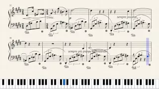 Chopin Nocturne No. 20 in C Sharp Minor, Op. Posth. [Piano Tutorial + Sheets]