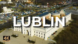 Lublin z drona | 2022 | Lublin z lotu ptaka | LECE W MIASTO™ [4k]