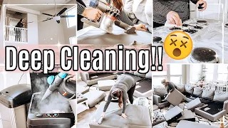 MASSIVE DEEP CLEAN WITH ME 2020 😵 :: INSANE DEEP CLEANING MOTIVATION *SATISFYING HOMEMAKING INSPO*