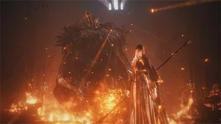 Father Ariandel and Sister Friede, and Blackflame Friede [SOLO][NG+7][MELEE][NO DAMAGE]