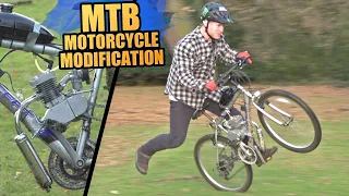 EPIC MOUNTAIN BIKE MOTORCYCLE MODIFICATION