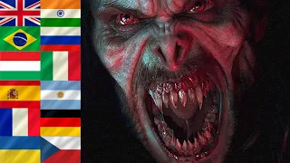 Morbius "I am Venom" in Different Languages | Jared Leto
