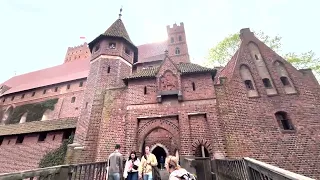 Explore Malbork Castle,UNESCO World Heritage Site | World Largest Castle Poland Vlog #vlog #travel