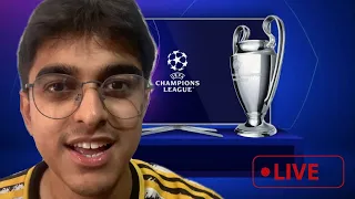 UCL DRAW LIVE REACTION!!