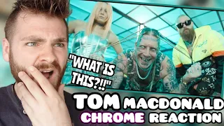 British Guy Reacts to Tom MacDonald, Adam Calhoun & Nova Rockafeller "Chrome" REACTION!!