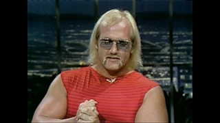 Hulk Hogan on Johnny Carson 1982