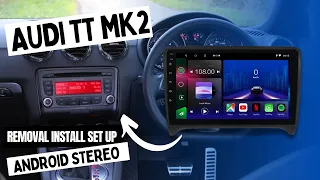 How to Remove Radio Audi TT Mk2 and Install an Android Stereo
